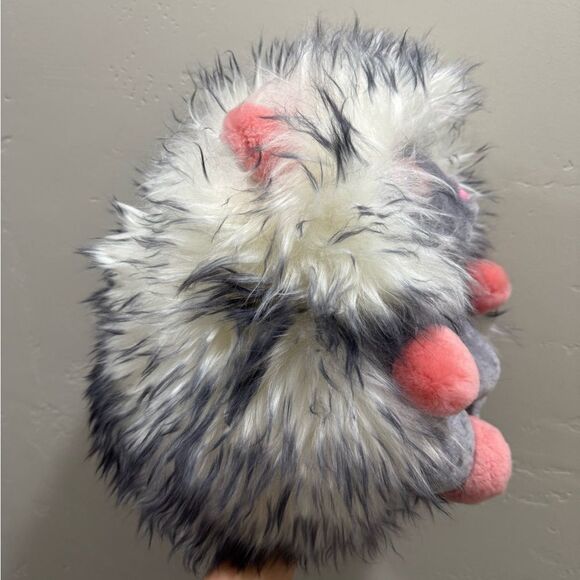 Cute Hedgehog Multi Use Bag/Real Shearling Crossbody/Backpack/Plushie/Pillow - Picture 9 of 16